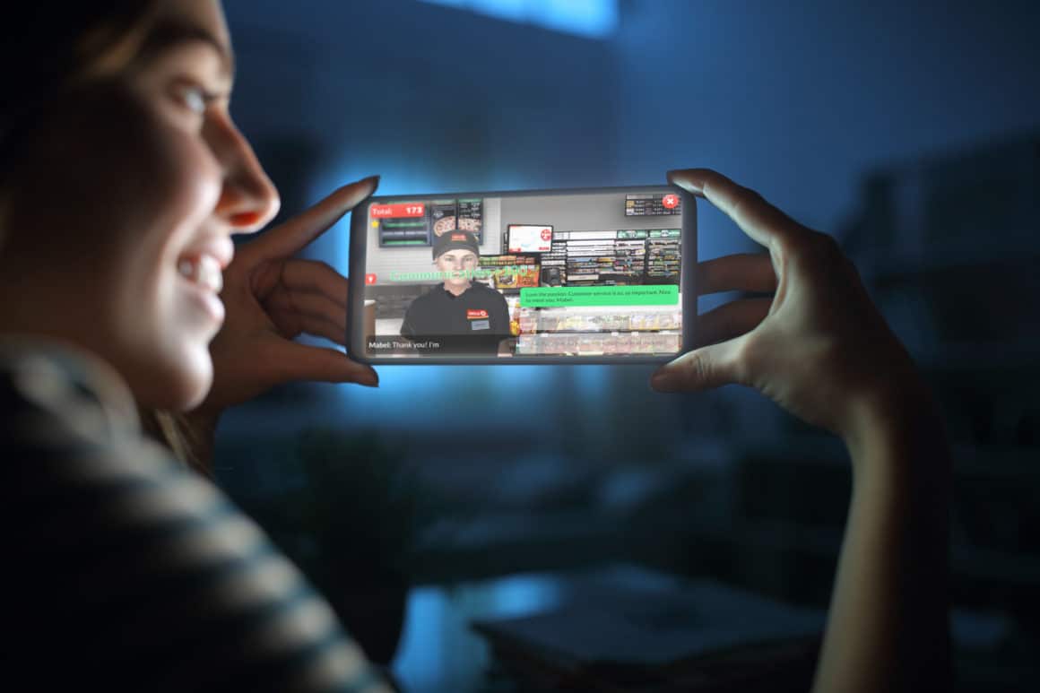 Circle k attensi on a phone