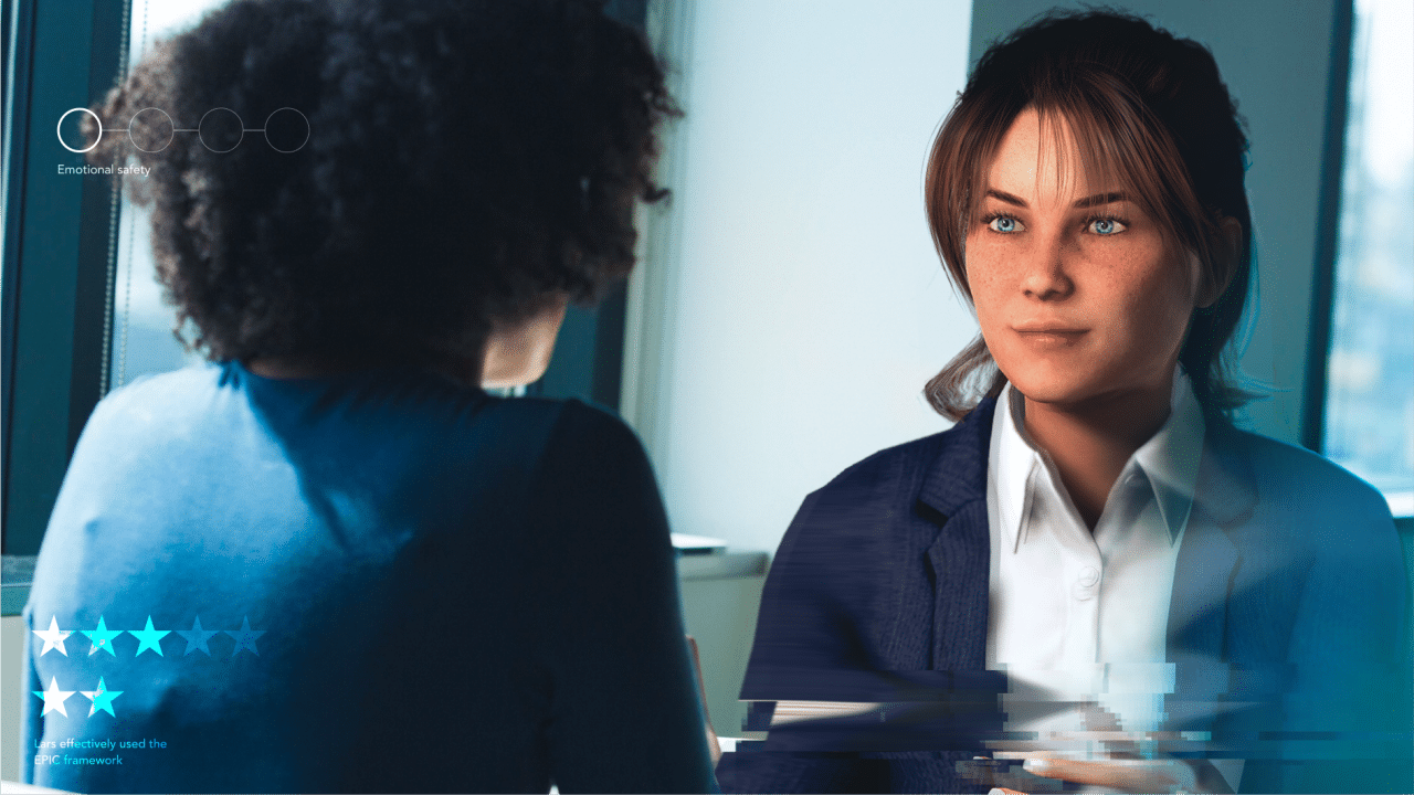 New data: AI Virtual Trainer for difficult workplace conversations