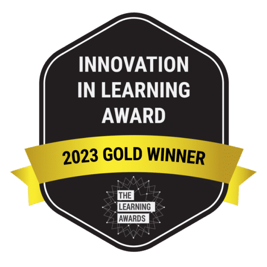 Innovation in Learning Award Gold 2023