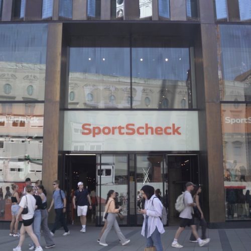 Sportscheck store front
