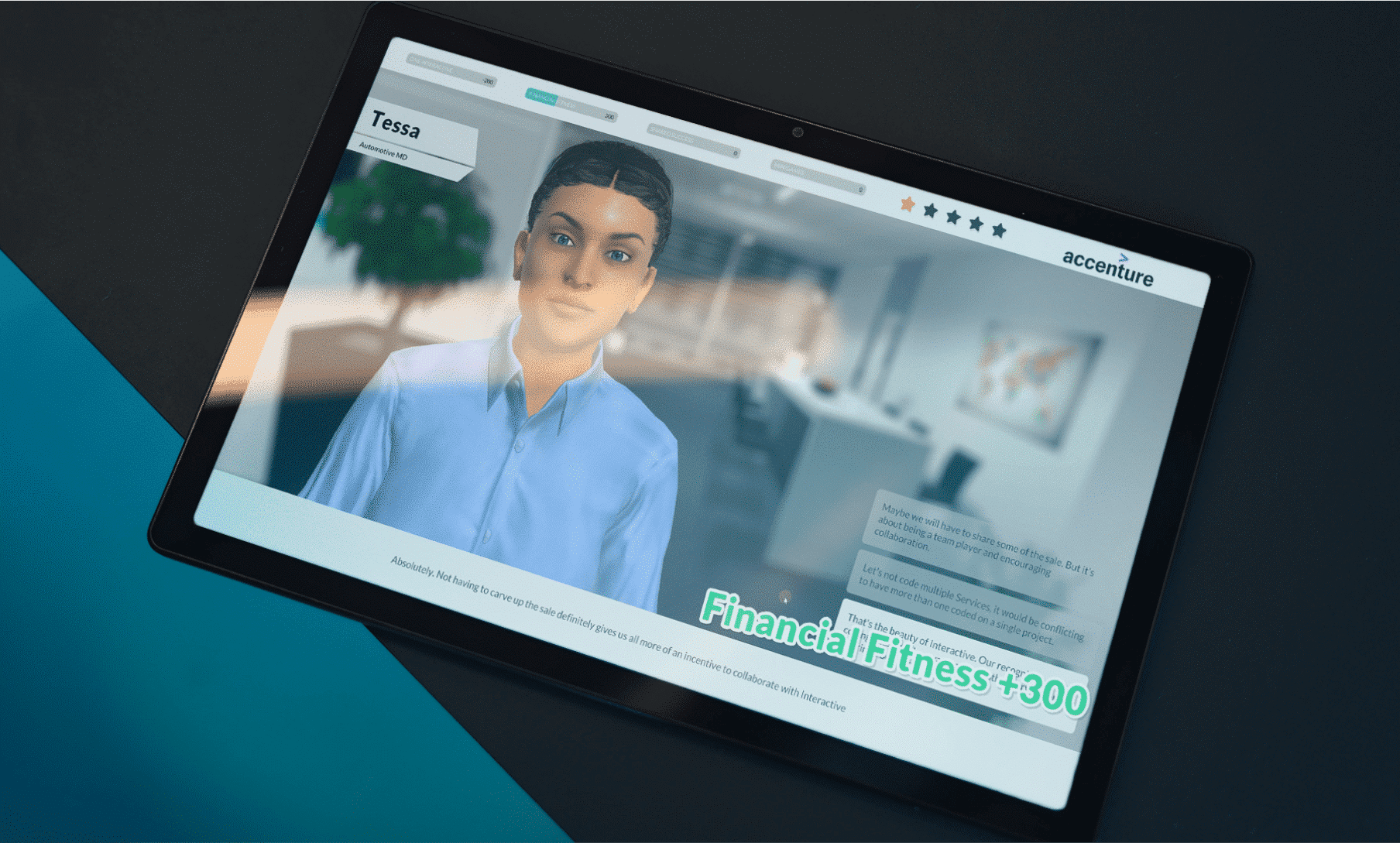 live feedback on an ipad